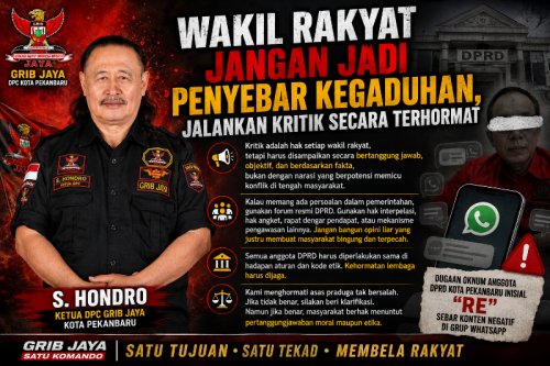 Etika Legislator Dipertanyakan, S. Hondro: Jabatan Publik Bukan Alat Menyebar Narasi yang Memecah Belah