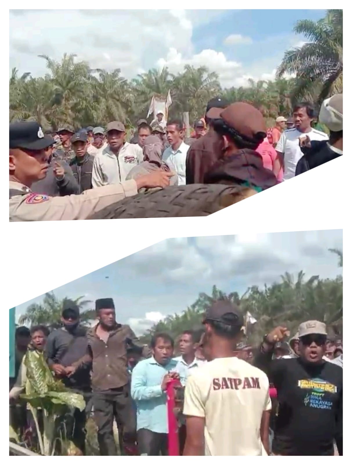 Diduga Bermotif KSO PT. Palma Agung Betuah Membawa Massa Menyerang Karyawan PT. Sinar Inti Sawit