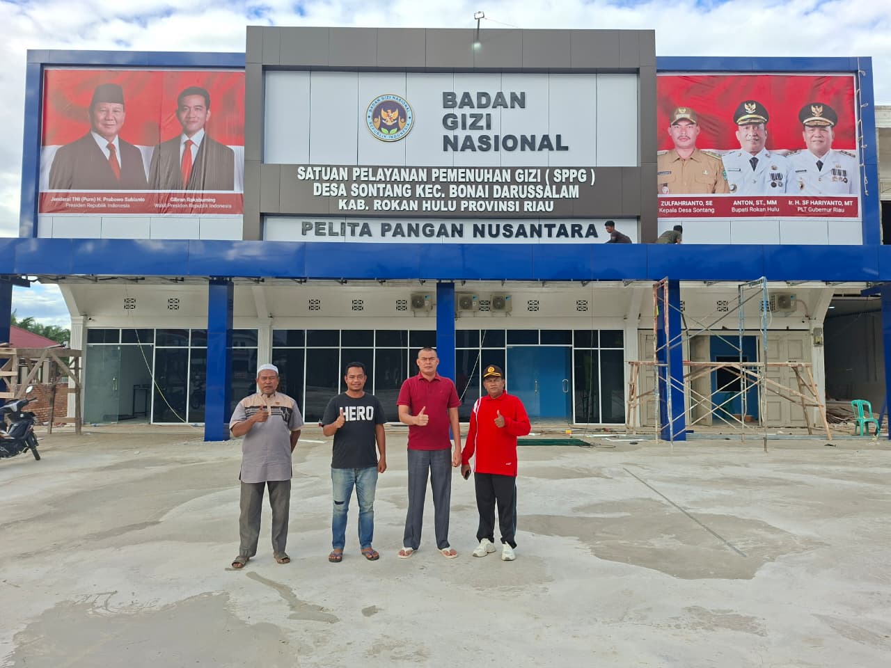 Fasilitas Badan Gizi Nasional di Desa Sontang Siap Diresmikan Dalam Waktu Dekat